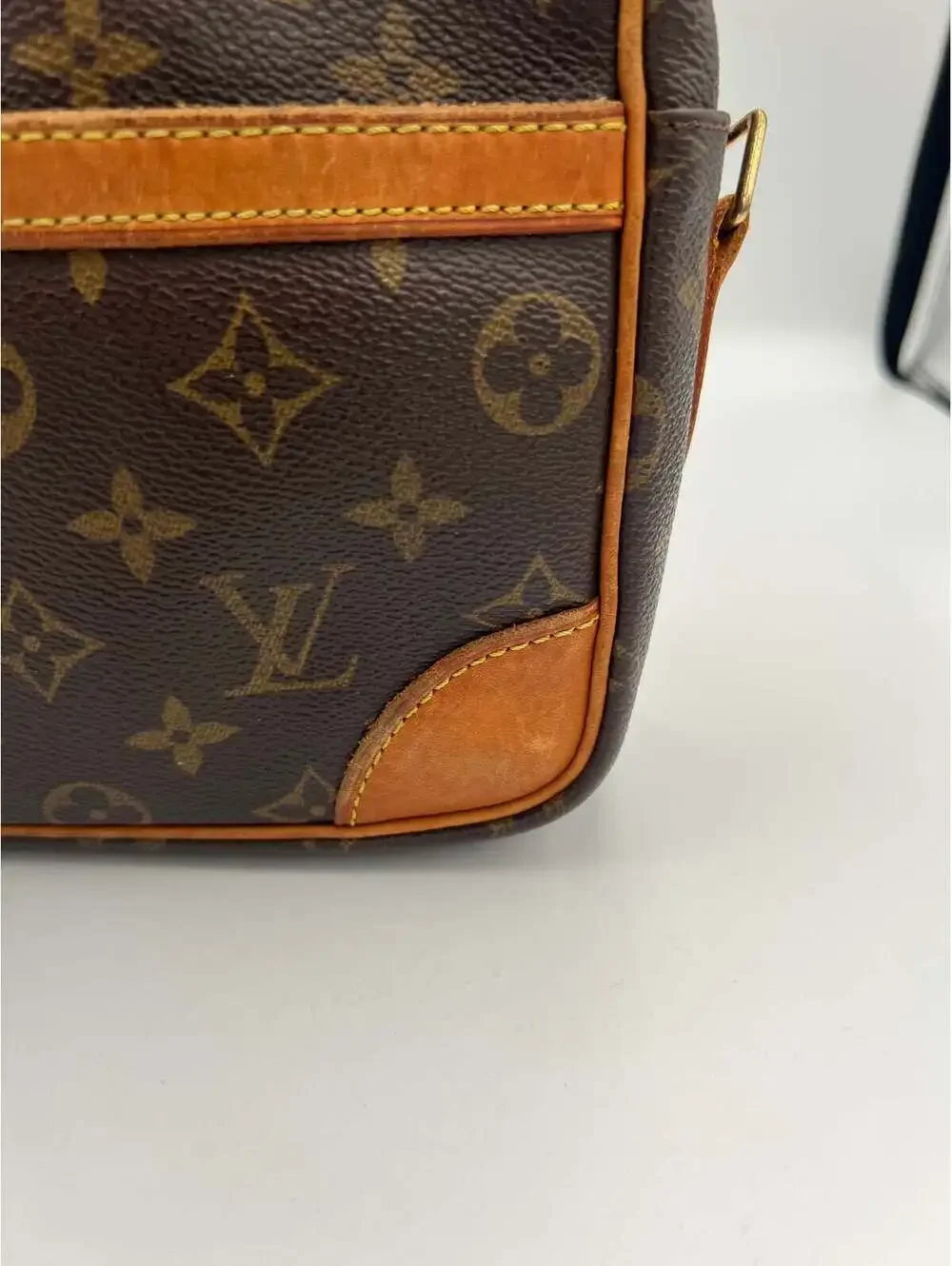 Louis Vuitton Trocadero 27 Monogram Canvas Shoulder Bag Brown